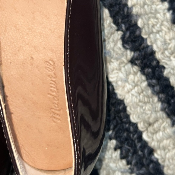 Madewell Glossy Brown Flats - Picture 4 of 6